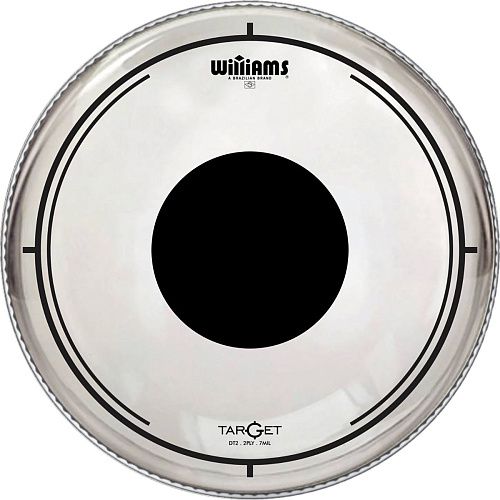 Williams DT2-7MIL-14 Target Dot Series Clear Пластик для малого и том-барабана.